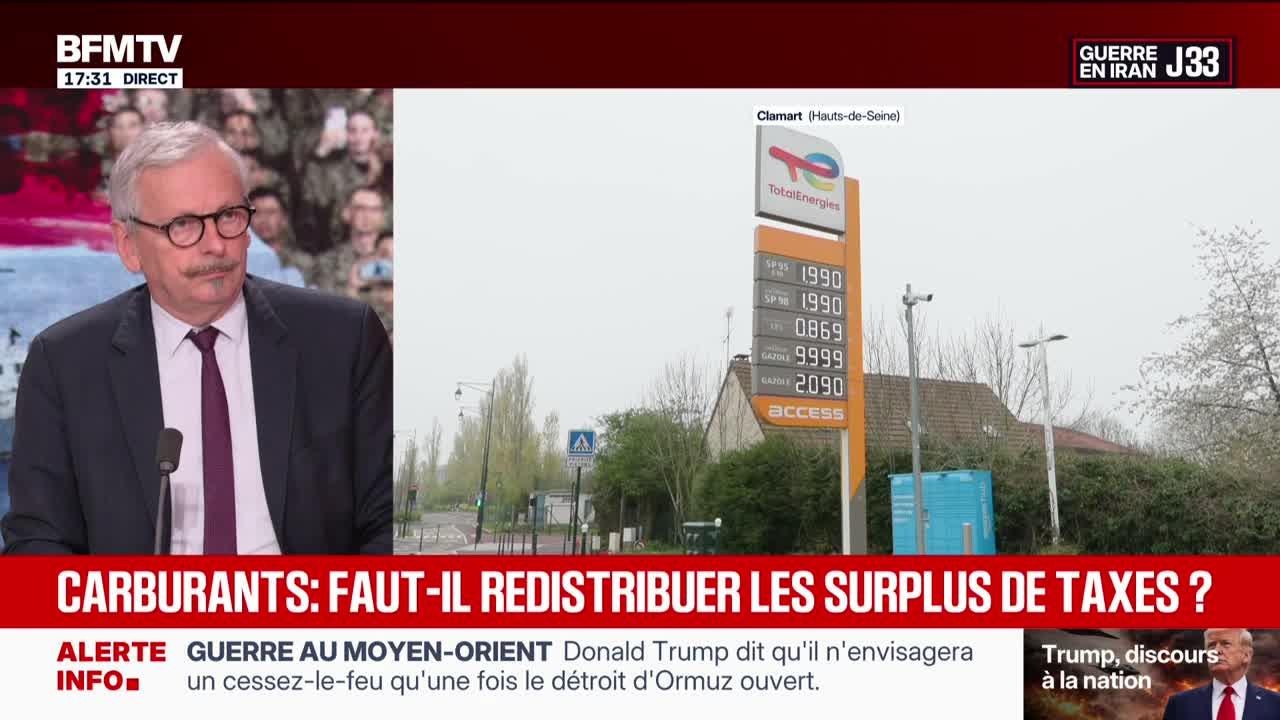 Marshall Truchot : Carburants, Le Pen crie au "mensonge" du gouvernement - 01/04