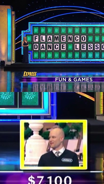 Pat Sajak Calls Out Jonny’s Mispronunciation on Wheel of Fortune