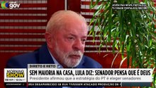 Lula critica mandato de oito anos no Senado