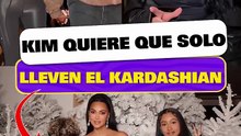 Por esta razón Kim kardashian le quiere quitar el apellido a sus hijos