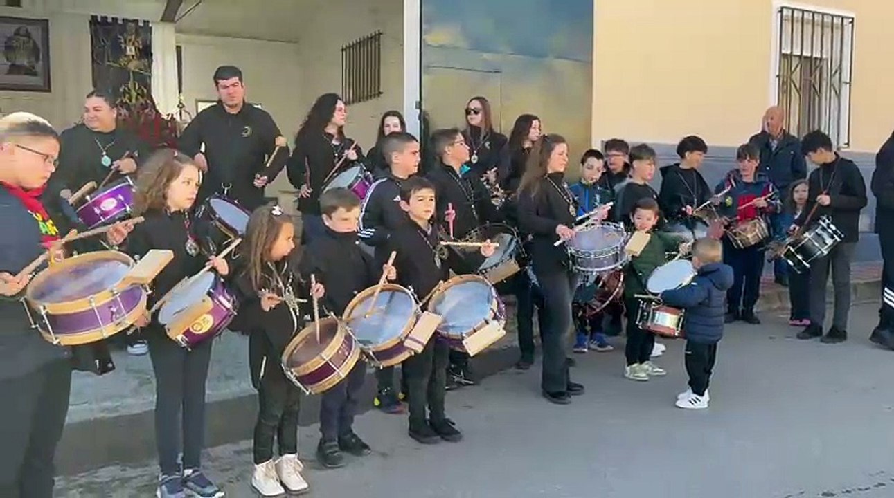 La tamborada infantil se estrena en Pozo Cañada