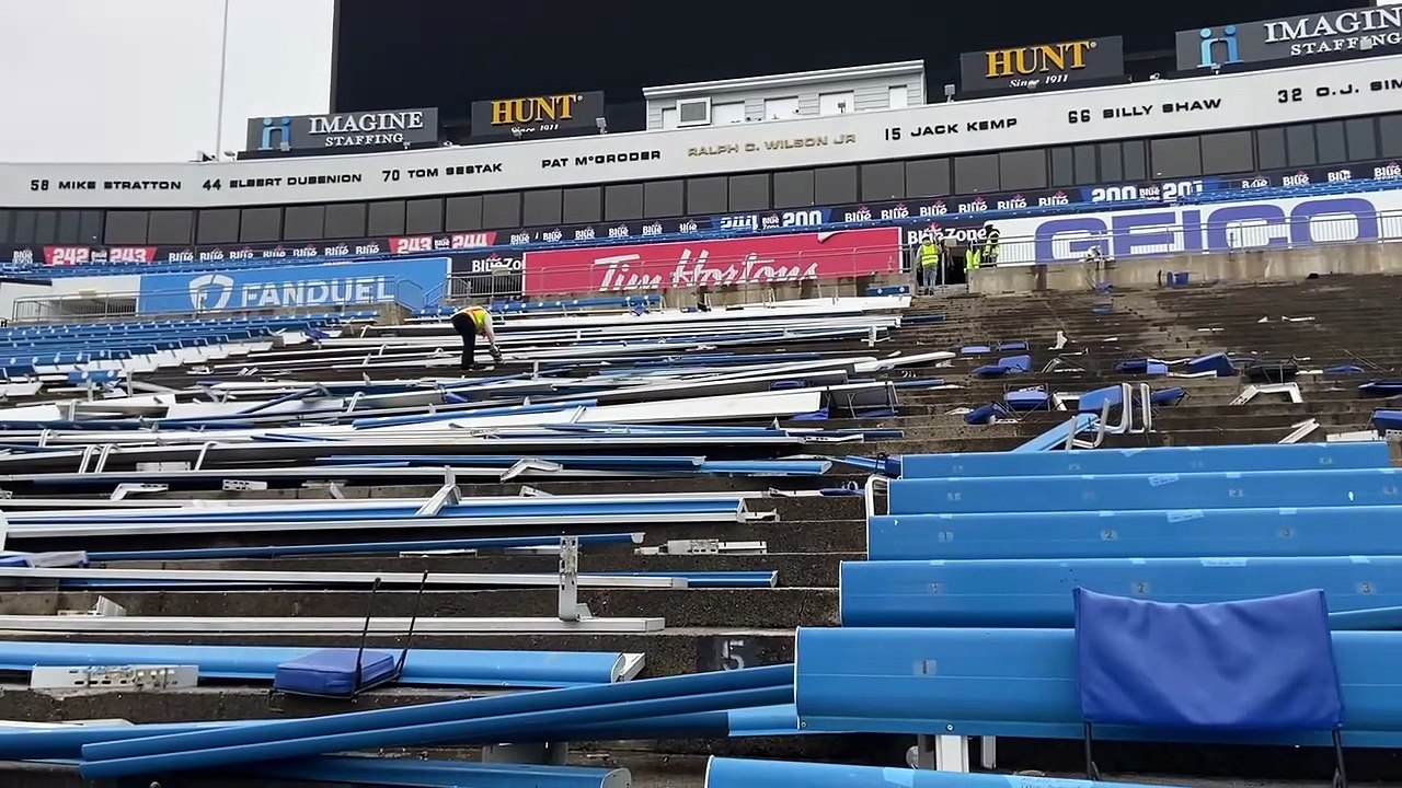 From seats to troughs: first steps in Highmark Stadium demolition