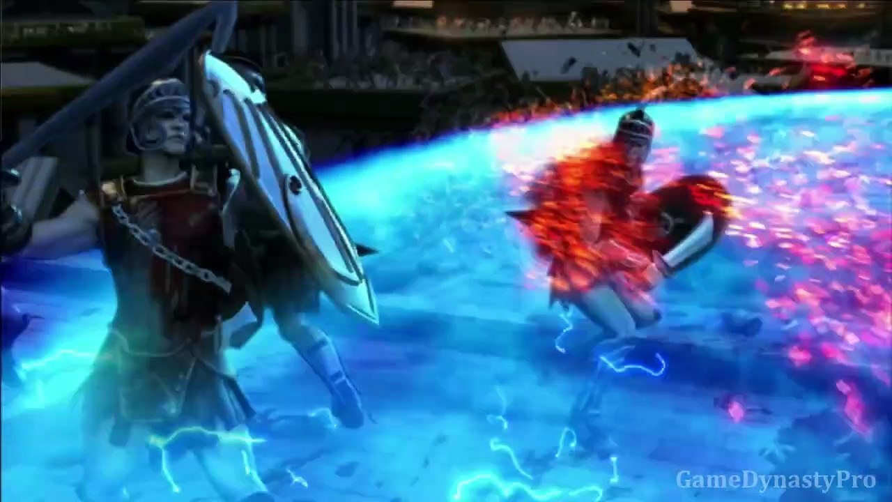Zeus Kills Kratos - God of War 2 Kratos vs Zeus Scene