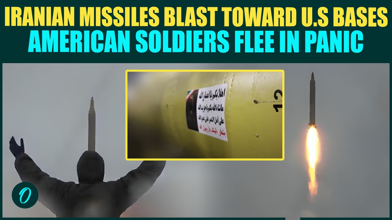 Iran BOMBS U.S Bases in Bahrain, Qatar UNSEEN VIDEO: 100 Missiles, Attack Drones, 200 Rockets FIRED