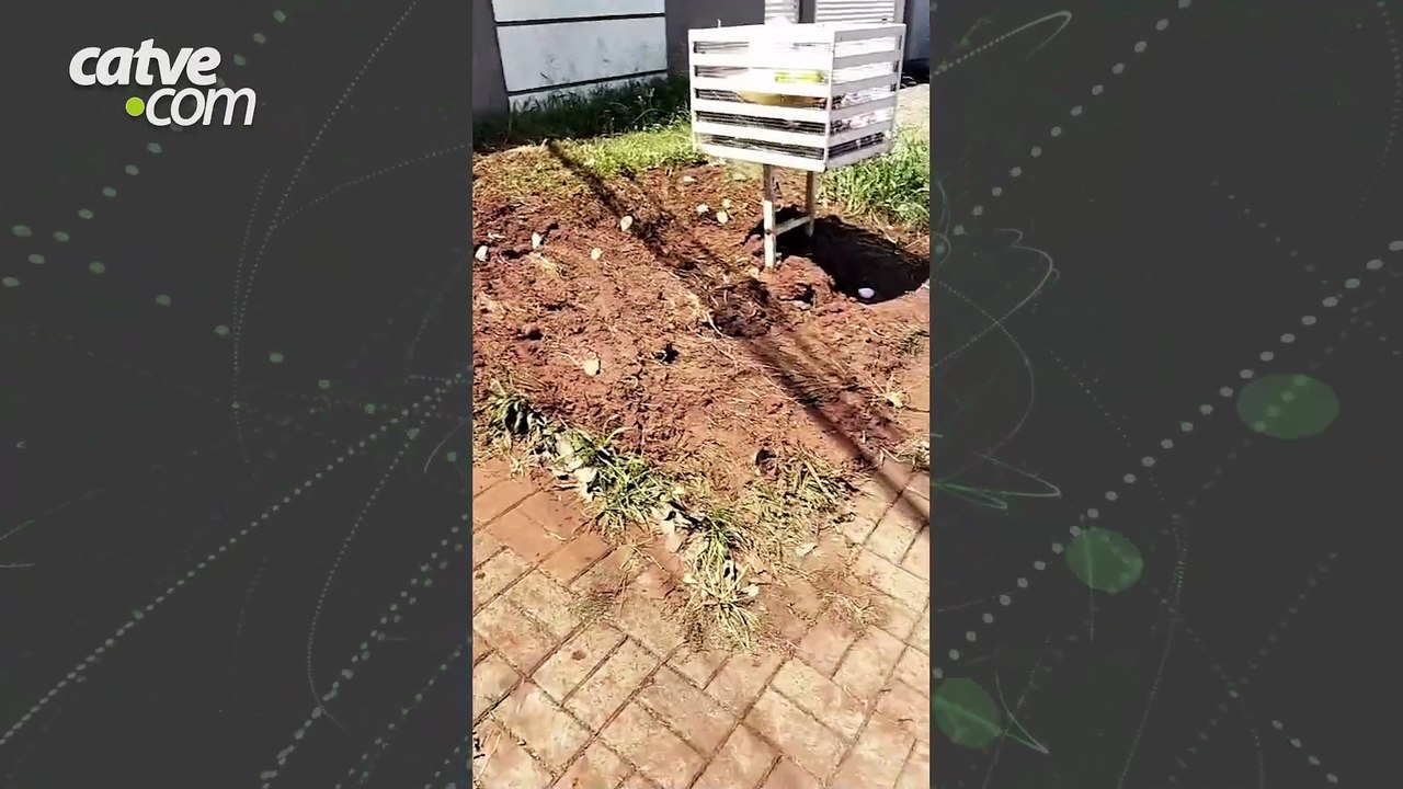 Morador reclama de sujeira e transtornos após obra no bairro Neva em Cascavel