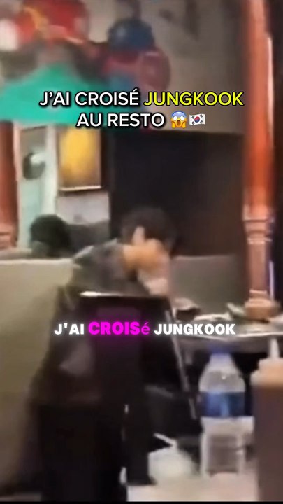 J’AI CROISÉ JUNGKOOK AU RESTO
