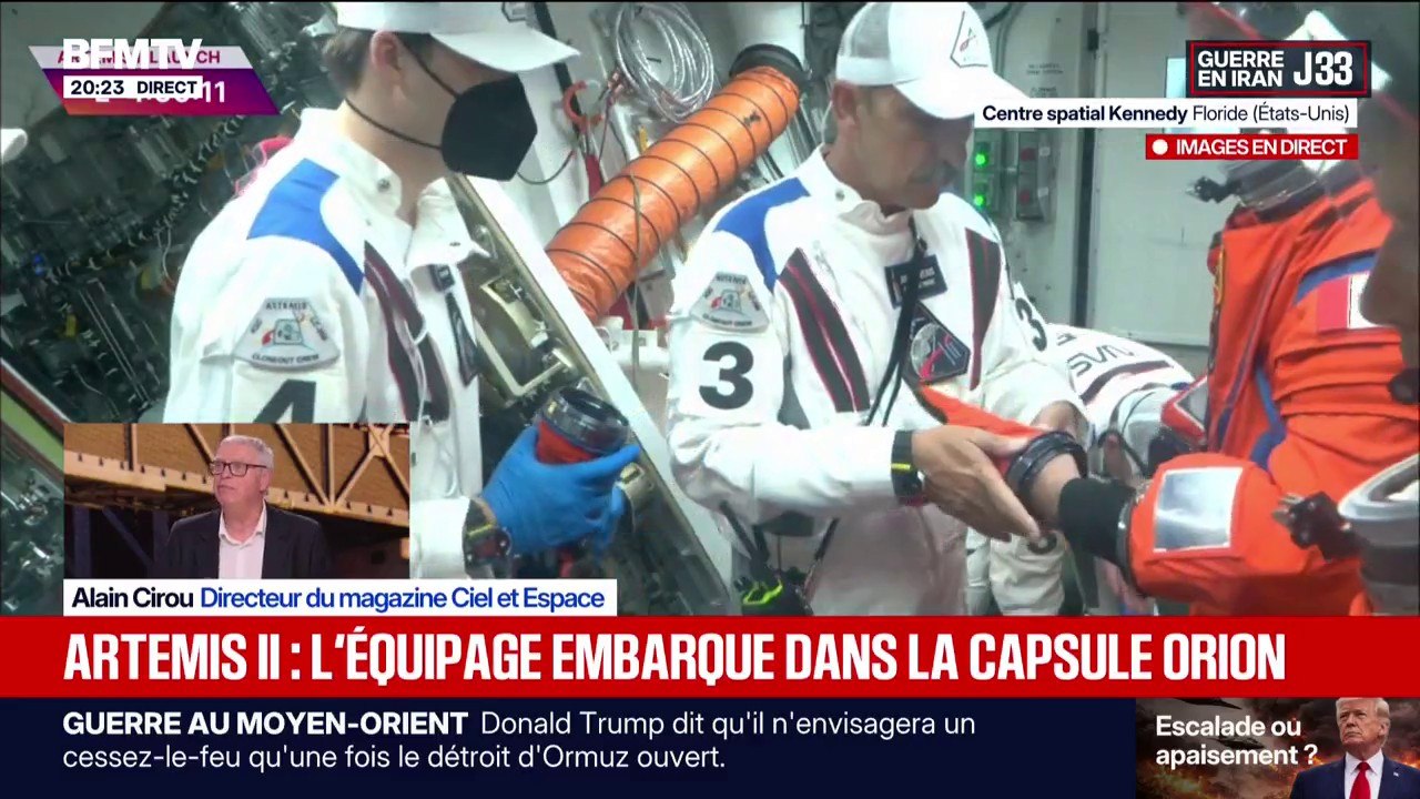 Mission Artemis 2: "C'est un vol d'essai. Ça ve...