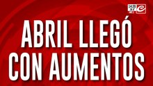 Abril llegó con aumentos: subieron la luz, el gas, el agua, el Subte y el colectivo