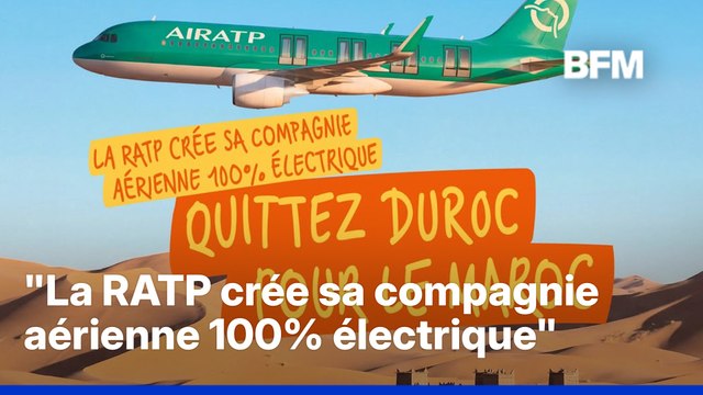 Pour son poisson d’avril, la RATP annonce lancer sa propre compagnie aérienne 100% électrique