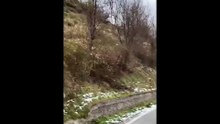 Maltempo, frana sulla strada: Agnone isolata - Video