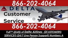 ★ Official GUIDE★∵How Do I Contact ➡ Delta Airlines ☚ Customer Support✓