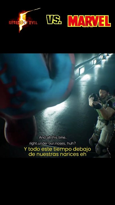 Chris Redfield miente, Si estuvo con los Avengers