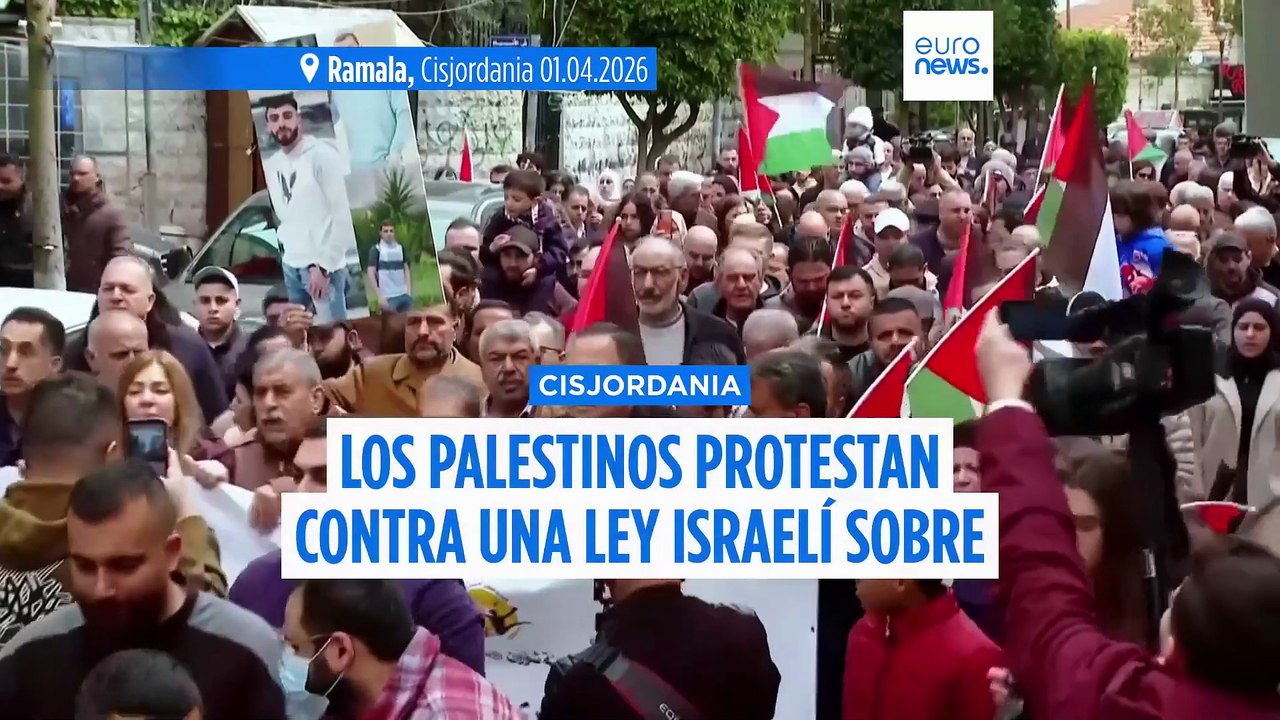 Huelga general en Cisjordania en protesta por la ley de pena de muerte para los presos palestinos condenados por terrorismo