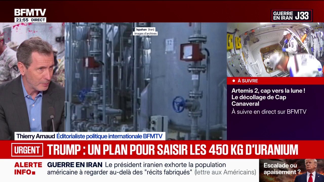 Guerre au Moyen-Orient: l’armée américaine présente un plan pour saisir le stock d’uranium iranien