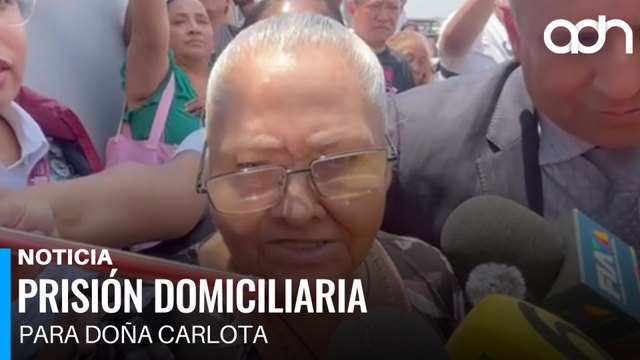 Sale de prisión doña Carlota N acusada de matar invasores y seguirá en prisión domiciliaria