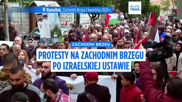 Protesty na Zachodnim Brzegu po izraelskiej ustawie o karze śmierci dla Palestyńczyków