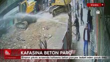 İstanbul'da binanın yıkımı sırasında kafasına beton parçası isabet eden çocuk öldü