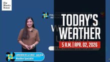 Today's Weather, 5 A.M. | Apr. 02, 2026