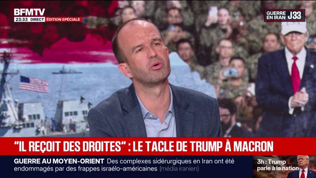 C'est absolument inacceptable : Manuel Bombard, député LFI des Bouches-du-Rhône, réagit aux propos de Donald Trump sur Emmanuel Macron