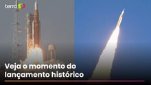Artemis II, da Nasa, é lançada com sucesso em 1ª missão tripulada à Lua em 50 anos