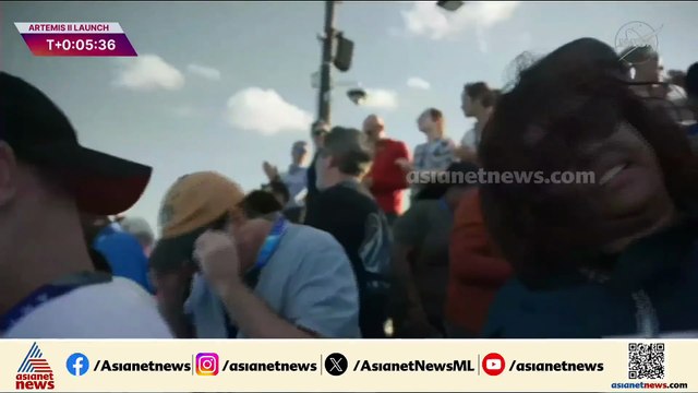 ചരിത്ര നിമിഷത്തിന് സാക്ഷ്യം വഹിച്ച് ലോകം; ചന്ദ്രനെ തൊടാൻ നാലംഗ സംഘം പുറപ്പെട്ടു