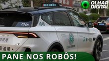 Passageiros ficam presos em robotaxis da Baidu após pane na China