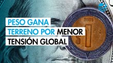 Peso mexicano avanza por segundo día frente al dólar ante un mayor apetito por riesgo