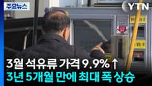 3월 석유류 가격 9.9%↑...3년 5개월 만에 최대 폭 상승 / YTN