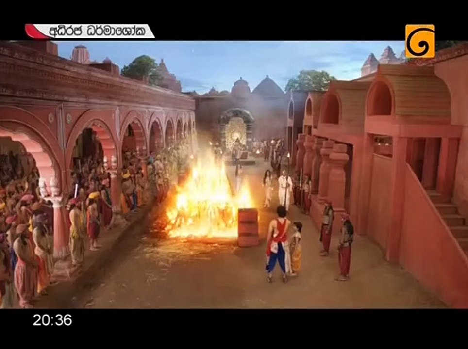 Adhiraja Dharmashoka Ep 300 - 06-05-2018 - Adhiraja Dharmashoka Derana TV - Col3neg