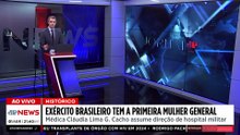 Cláudia Cacho é a primeira mulher promovida a General no Exército Brasileiro