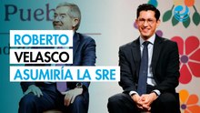 Roberto Velasco asumiría titularidad de la SRE ante la renuncia de Juan Ramón de la Fuente