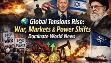 Global Tensions Rise: War, Markets & Power Shifts Dominate World News