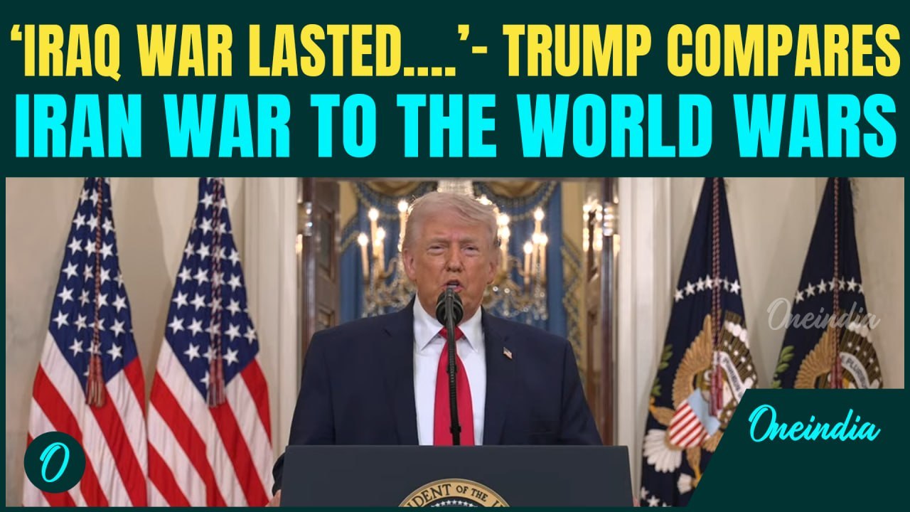 Trump Compares Timeline of US’ Operation Epic Fury In Iran to World Wars, Vietnam and Korean War