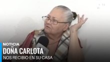 Primeras palabras de Doña Carlota en prisión domiciliaria