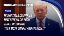 Trump tells countries that rely on oil from Strait of Hormuz 'they must grab it and cherish it'