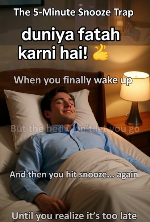 The 5-Minute Snooze Trap