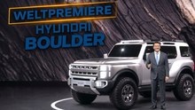 Hyundai Boulder Concept gibt Ausblick auf neuen Midsize-Truck
