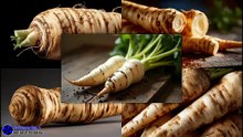 Farm Fresh Parsnip Close-Up Food Photography #artcompareblog