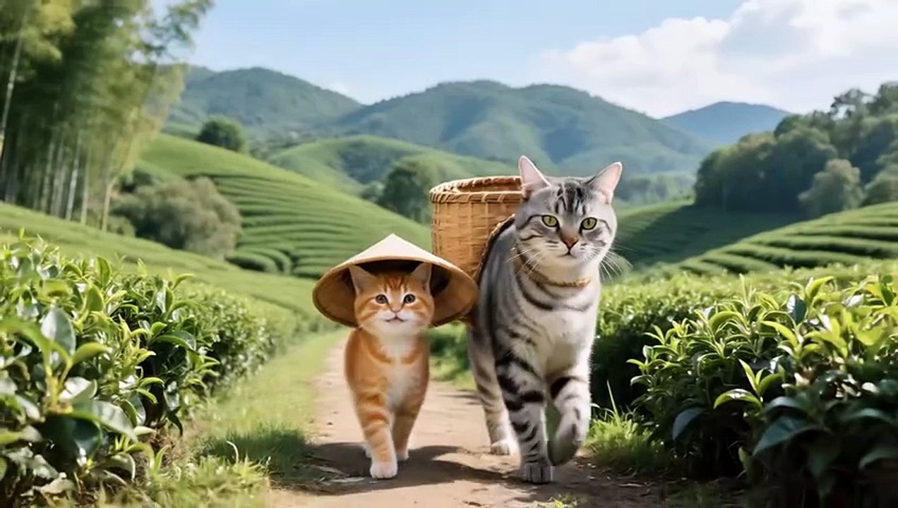 (88) Ginger Saw Mama's Memories, Picked Tea Leaves and Made Tea With Papa, Giving a Warm Surprise.