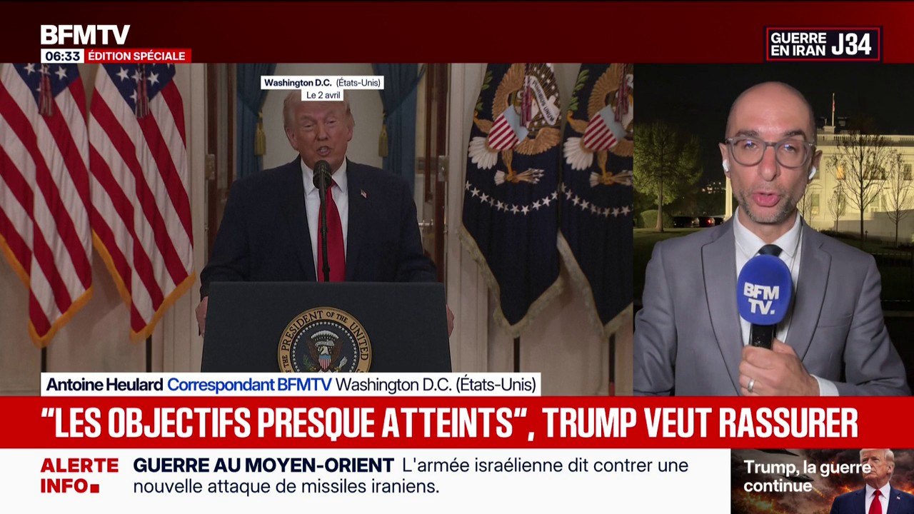 Guerre au Moyen-Orient: Donald Trump veut rassurer avec son allocution