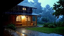 Let the sound of heavy rain wash your stress away 🌧️ #RainSounds #DeepSleep #Relax