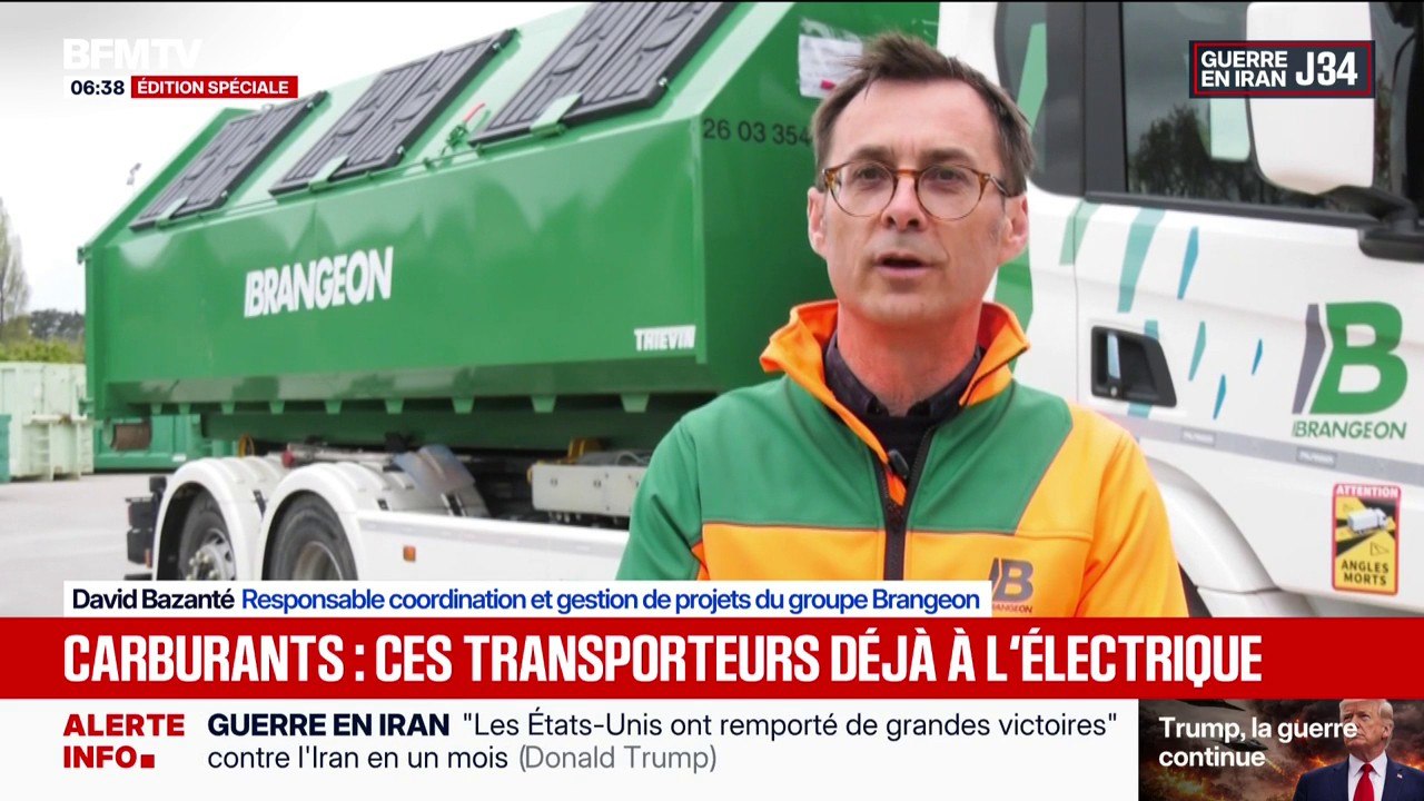 Carburants: les camions électriques, nouvelle solution pour les entreprises face à la hausse des prix