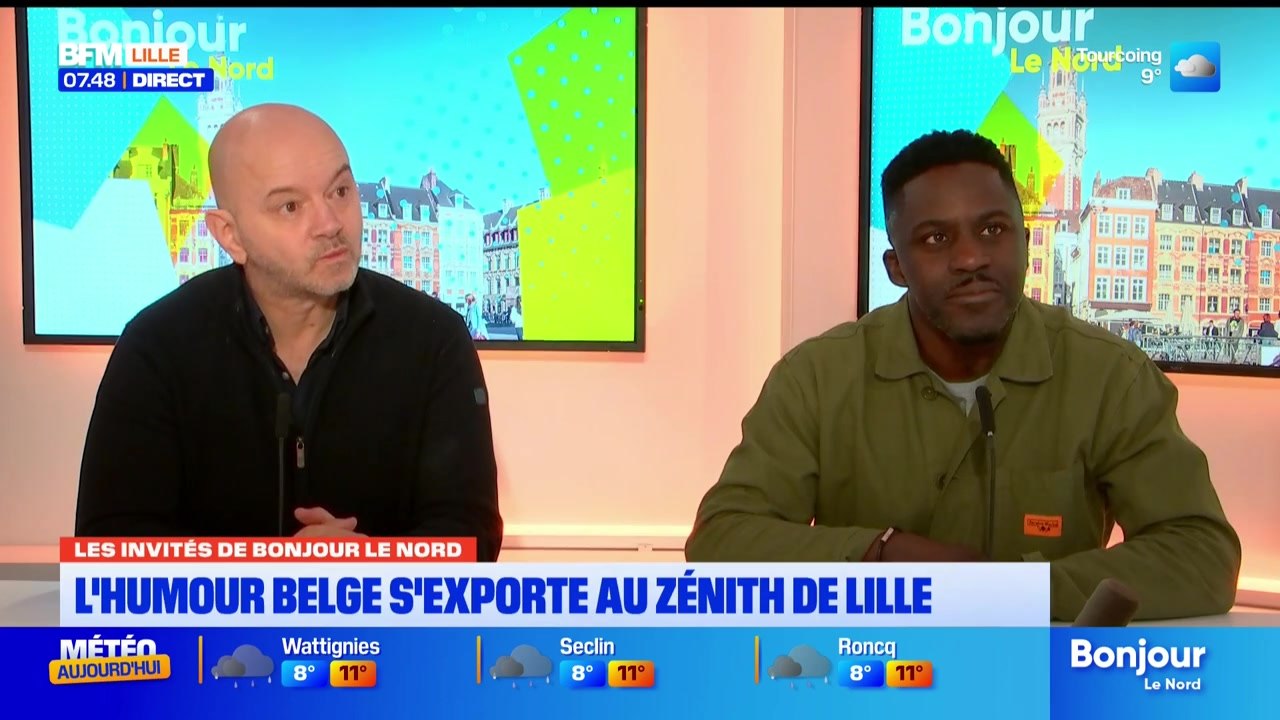 Les invités de Bonjour Lille du jeudi 2 avril 2026 - Kody et Jérôme de Warzée