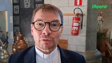 Interview de Mgr. Fabien Lesjeune lors de la messe Chrismale à Habay