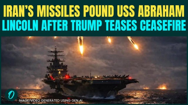 Trump’s USS Abraham Lincoln BOMBED by Iran- Missiles FORCES US Warship to FLEE | CHILLING Attack