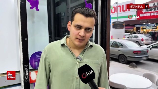Sandalyesi çalınan esnaf hırsıza sitem etti