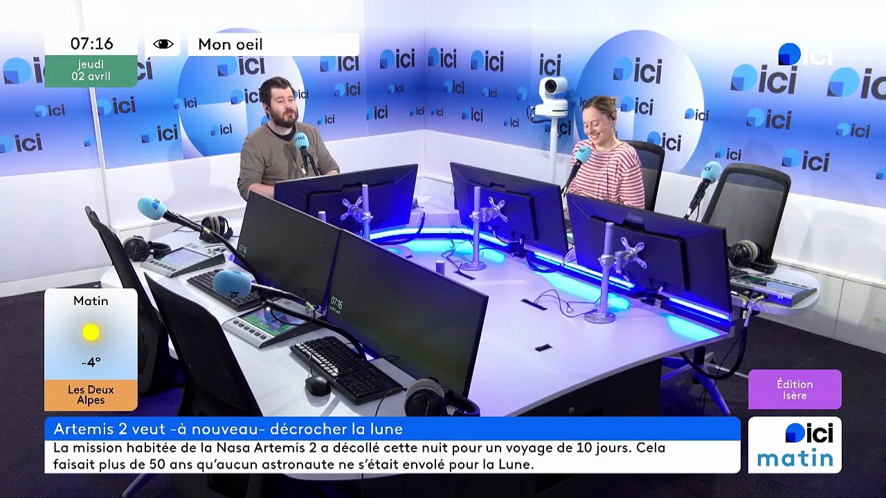 02/04/2026 - ici matin par ici Isère en vidéo
