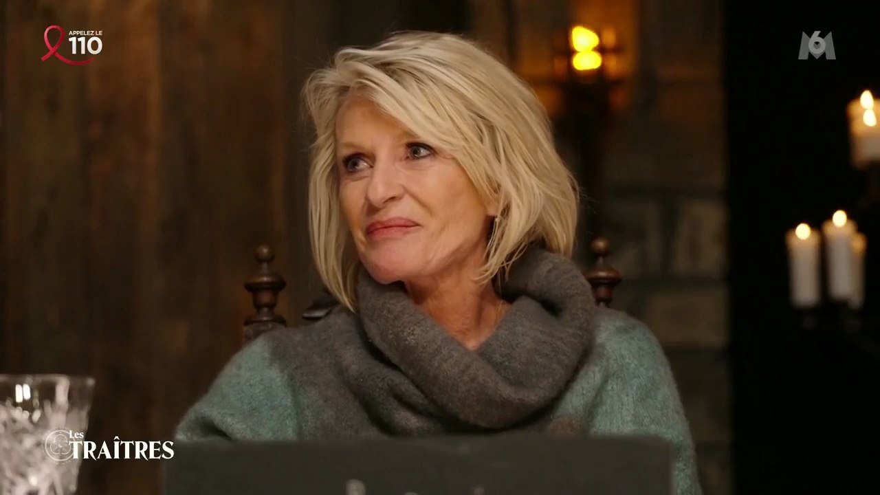 Les Traîtres : Sophie Davant est la première éliminée de la saison