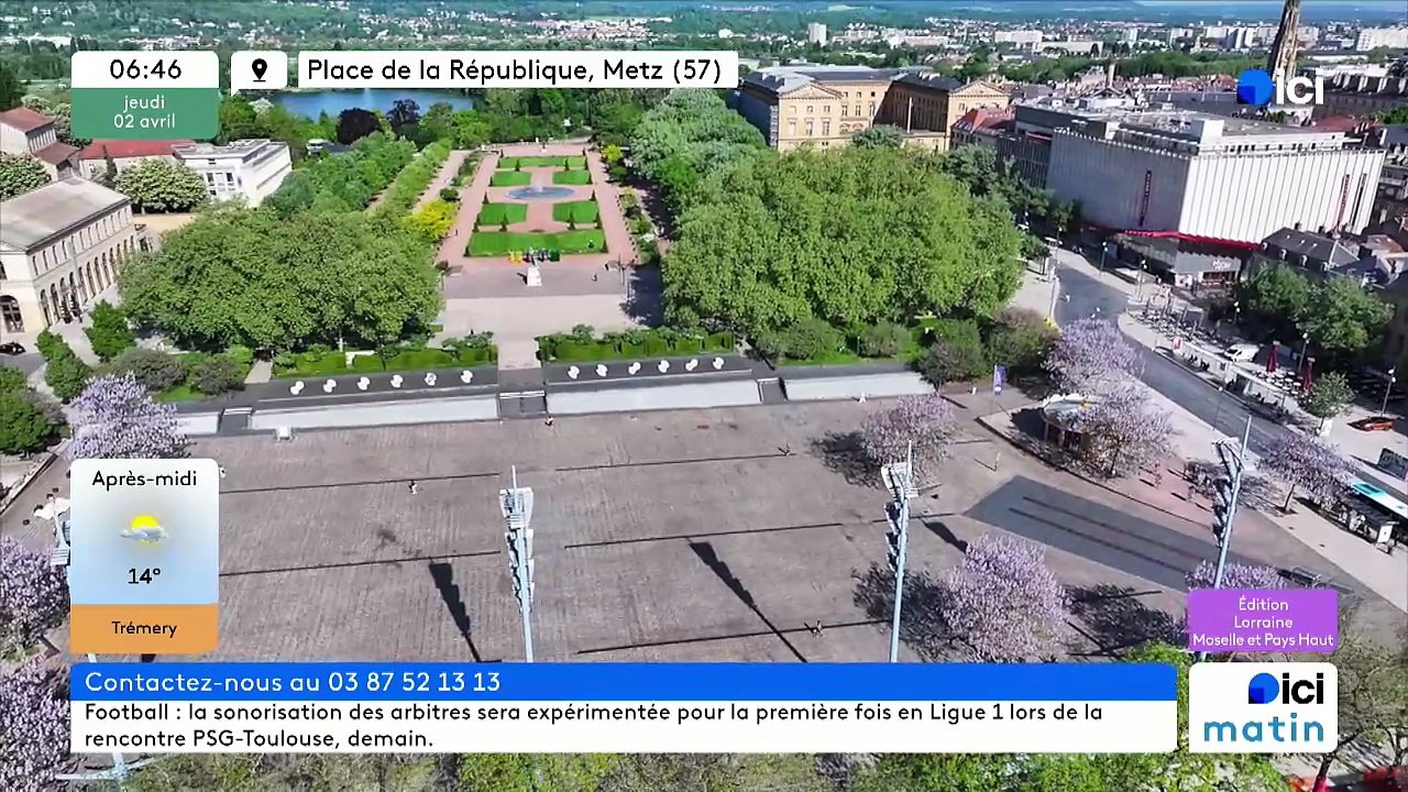 02/04/2026 -  ici matin par Ici Lorraine (Moselle et Pays Haut) en vidéo