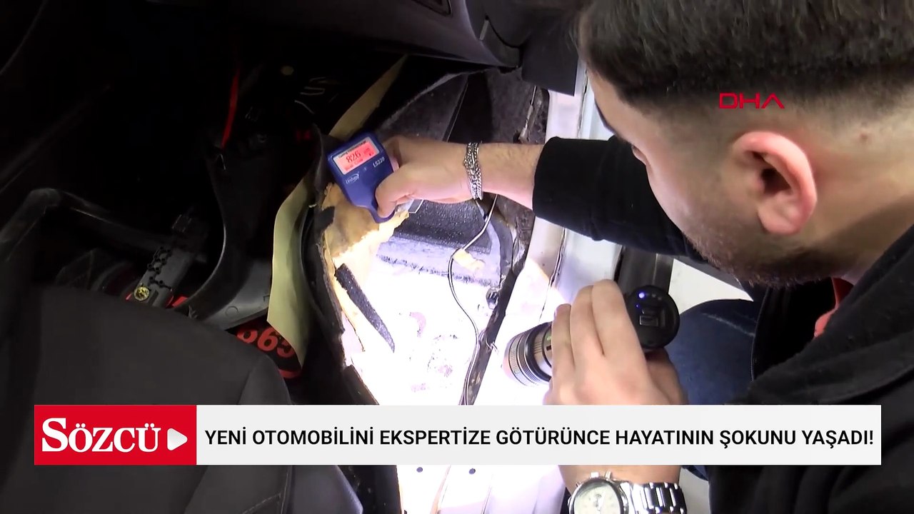 Yeni otomobilini ekspertize götürünce hayatının şokunu yaşadı! Meğer iki aracı birden...